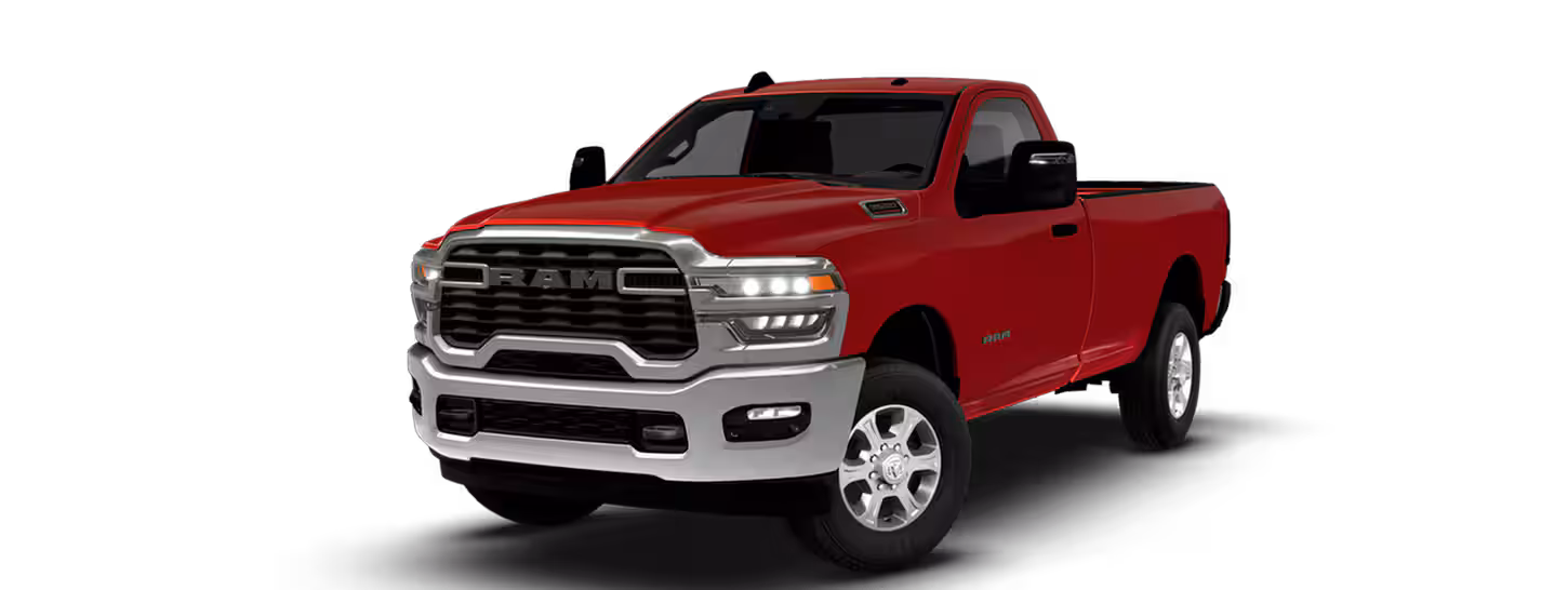 White 2026 Ram 3500 Big Horn available at Landmark Dodge in Atlanta.